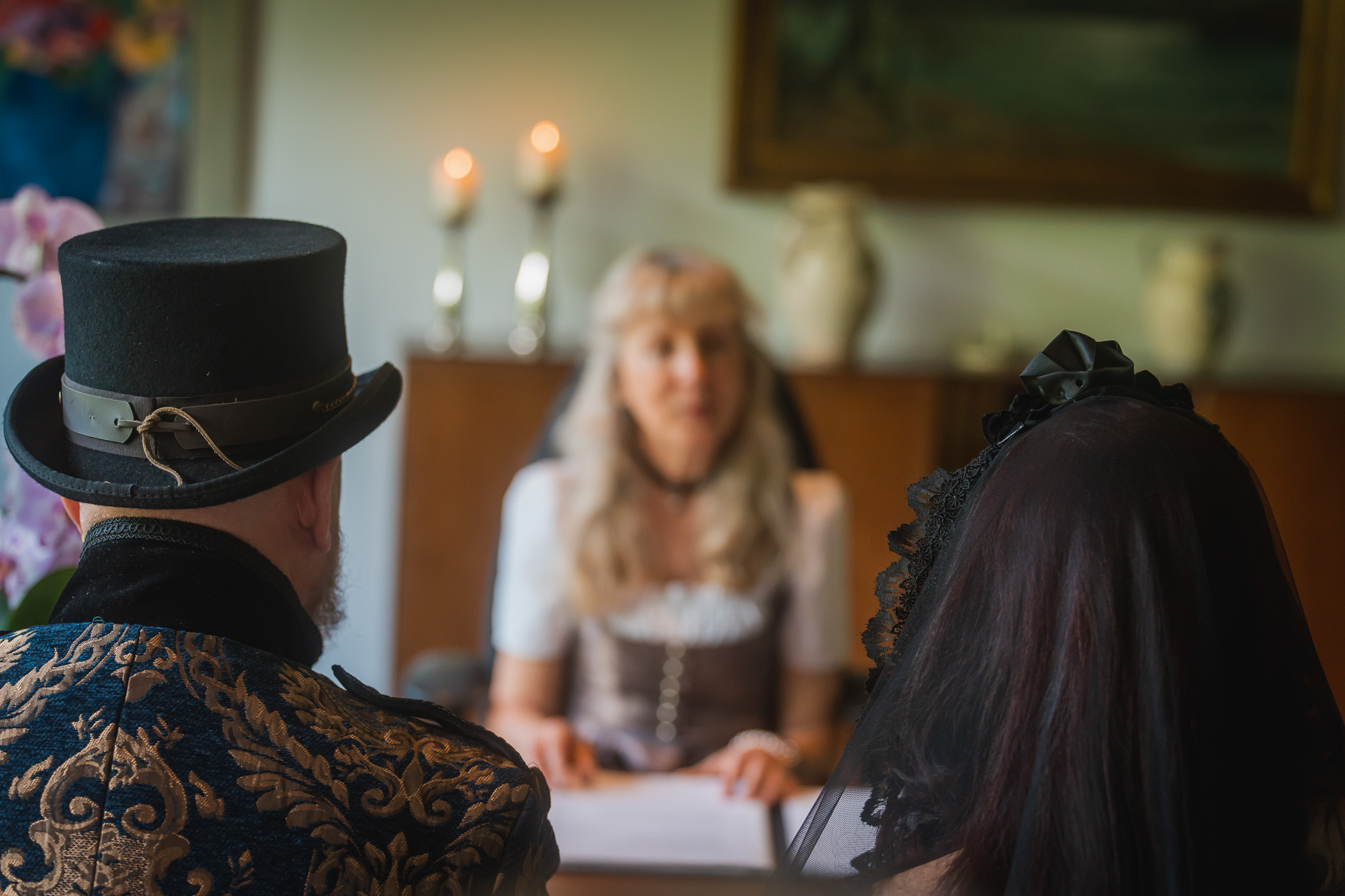 Ringtausch bei einer standesamtlichen Hochzeit in Rimsting