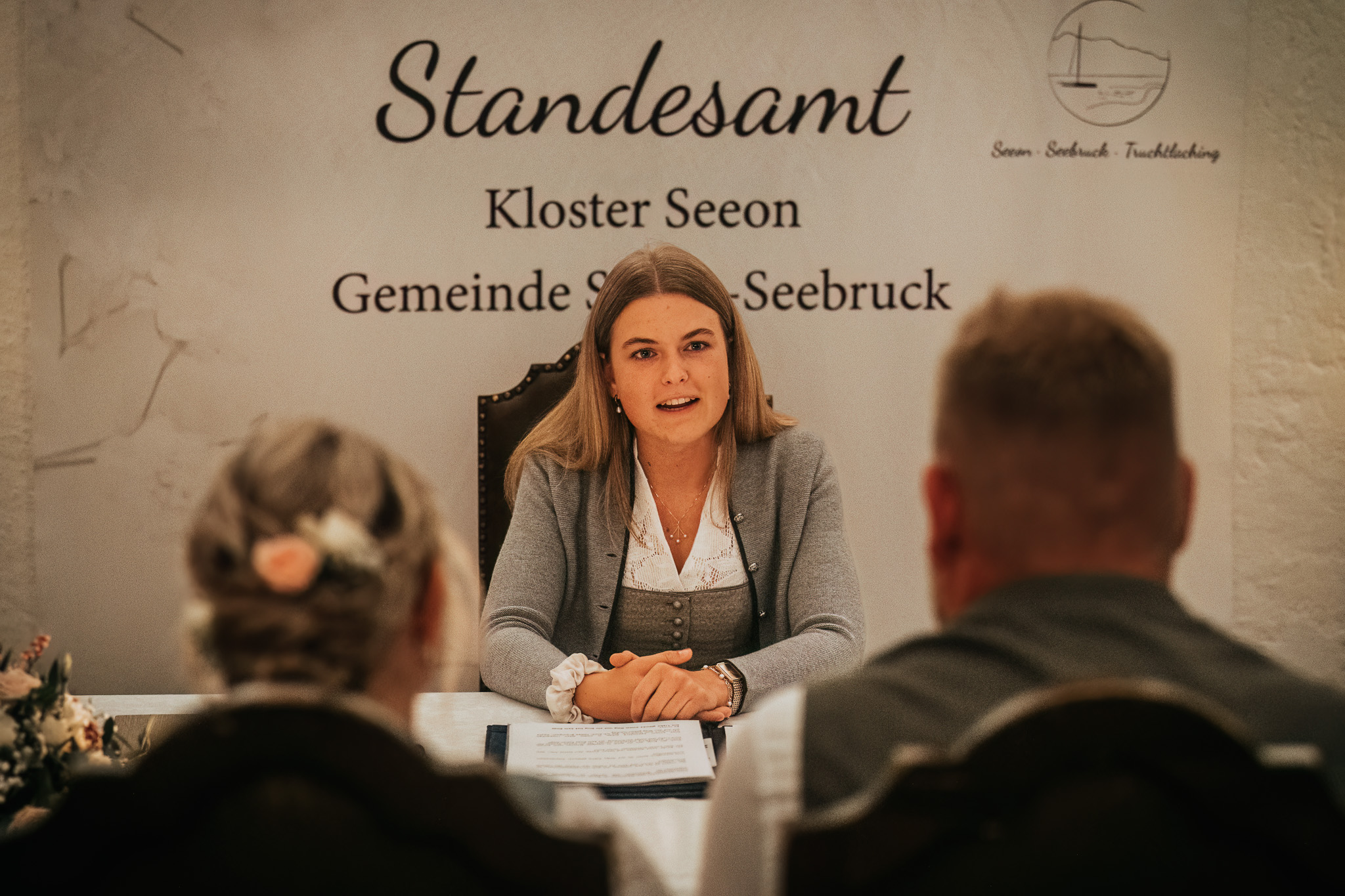 Standesamtliche Trauung im Kloster Seeon im Chiemgau